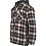 Dickies Hood Flannel Shirt Fleece Black/Timber X Large 43" Chest