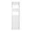 Flomasta  Curved Towel Radiator 1800mm x 500mm White 2675BTU