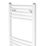 Flomasta 1800mm x 500mm 2675BTU White Curved  Towel Radiator