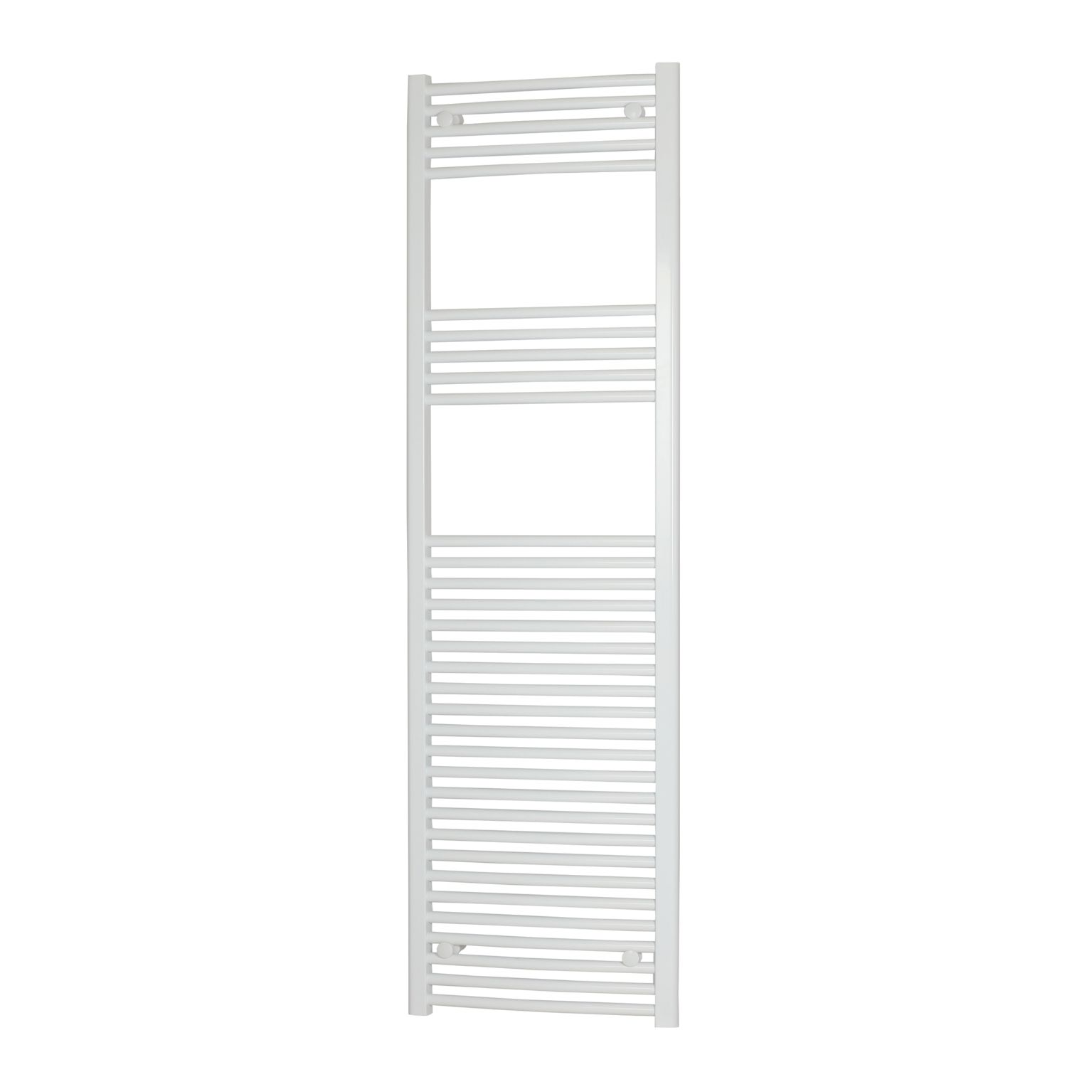 Flomasta 1800mm x 500mm 2675BTU White Curved Towel Radiator (245RV)