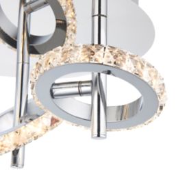 Quay Design Rico LED 3-Light Spotlight Chrome 15W 865lm