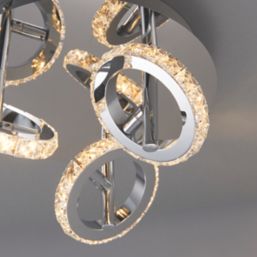 Quay Design Rico LED 3-Light Spotlight Chrome 15W 865lm