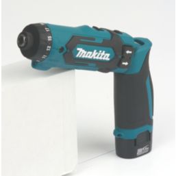 Makita DF012DSE 7.2V 2 x 1.5Ah Li Ion Cordless Pencil Drill Driver