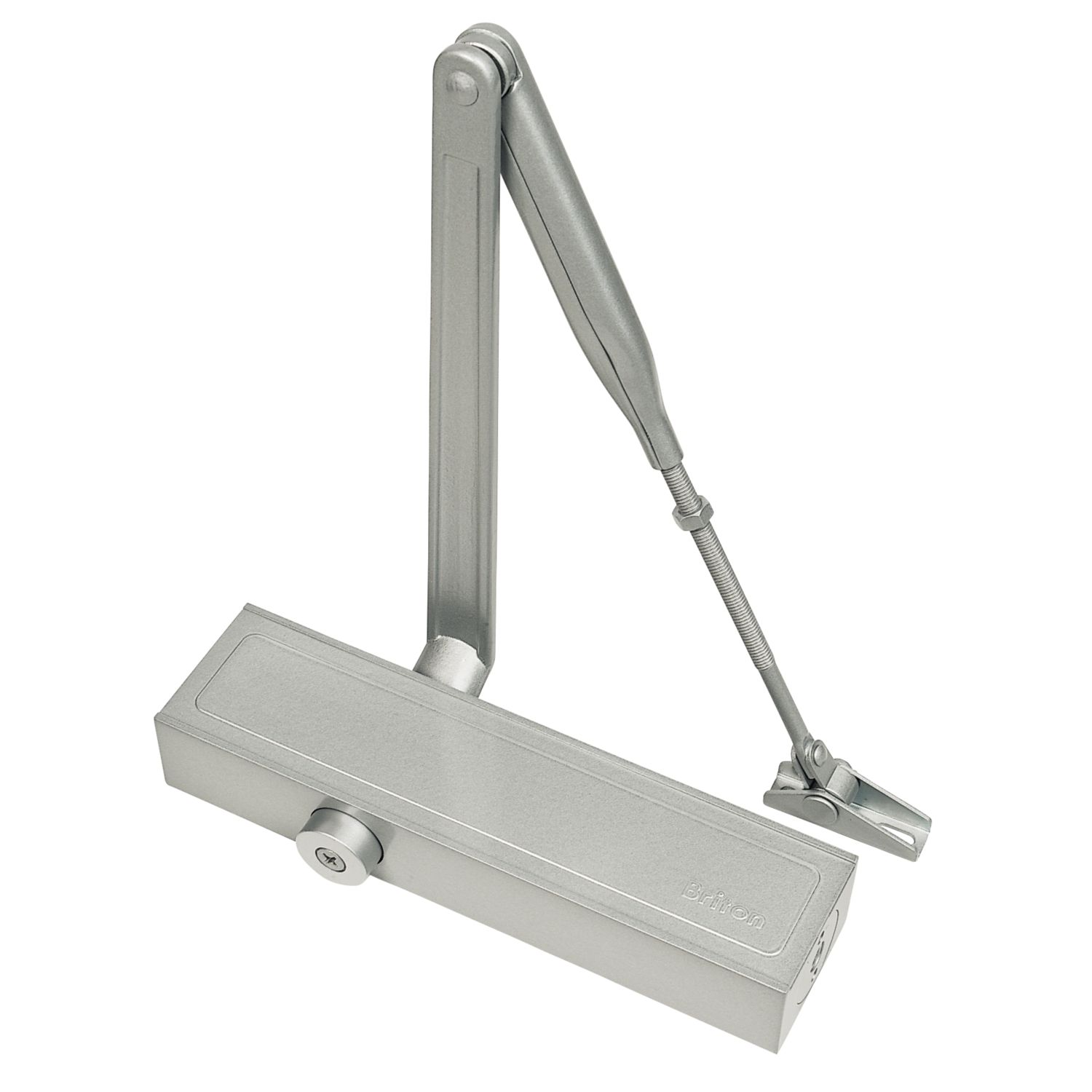 Briton 1120B Fire Rated Overhead Door Closer Silver (24619)