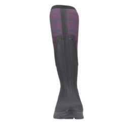 Muck Boots Arctic Sport II Tall Size 4 Womens Black & Magenta Non Safety Wellies