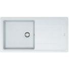 Refurb Franke Titan 1 Bowl Tectonite Sink White Reversible 970mm x 500mm
