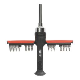Forge Steel  Mixed  Multi-Bit Screwdriver Set 23 Pieces