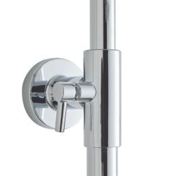 Highlife Bathrooms Nairn Series 2 Rear-Fed Exposed Chrome Thermostatic Shower