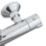 Highlife Bathrooms Nairn Series 2 Rear-Fed Exposed Chrome Thermostatic Shower