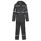 Regatta Waterproof Insulated Coverall  All-in-1s  Black X Large 44" Chest 32" L