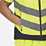 Regatta Pro Hi-Vis Bodywarmer Yellow / Navy X Large 50" Chest