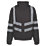 Regatta Pro Ballistic Waterproof Hi-Vis Jacket Black Large 46" Chest