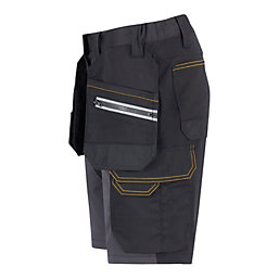 Site Kilani Womens Shorts Black/Grey Size 18