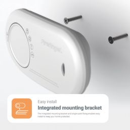 FireAngel  FA3820-EUX10 Battery Standalone Carbon Monoxide Alarm