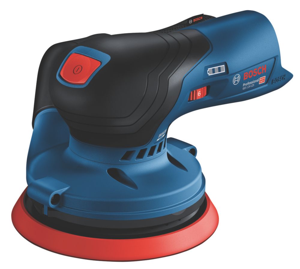 Bosch GEX 12V-125 125mm 12V Li-Ion Coolpack Brushless Cordless