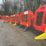 Melba Swintex 2Gatebar1.00 Traffic & Pedestrian Barrier Orange 1000mm