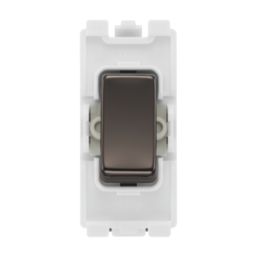 British General Nexus 20A Grid SP Control Switch Black Nickel