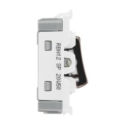 British General Nexus 20A Grid SP Control Switch Black Nickel