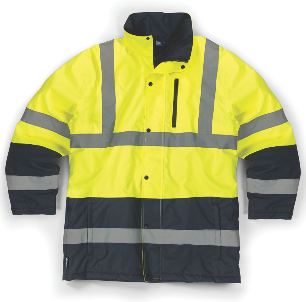 Hi vis waterproof sales jacket screwfix