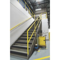 COBA COBAGRiP Black GRP Anti-Slip Stair Nosing 1500mm x 55mm x 55mm