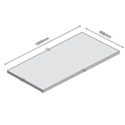 Maia Cristallo Breakfast Bar 1800mm x 900mm x 42mm