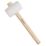 Magnusson  White Head Rubber Mallet 16oz (0.45kg)