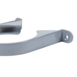 FloPlast  Pipe Clips Grey 110mm 5 Pack