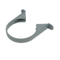 FloPlast  Pipe Clips Grey 110mm 5 Pack