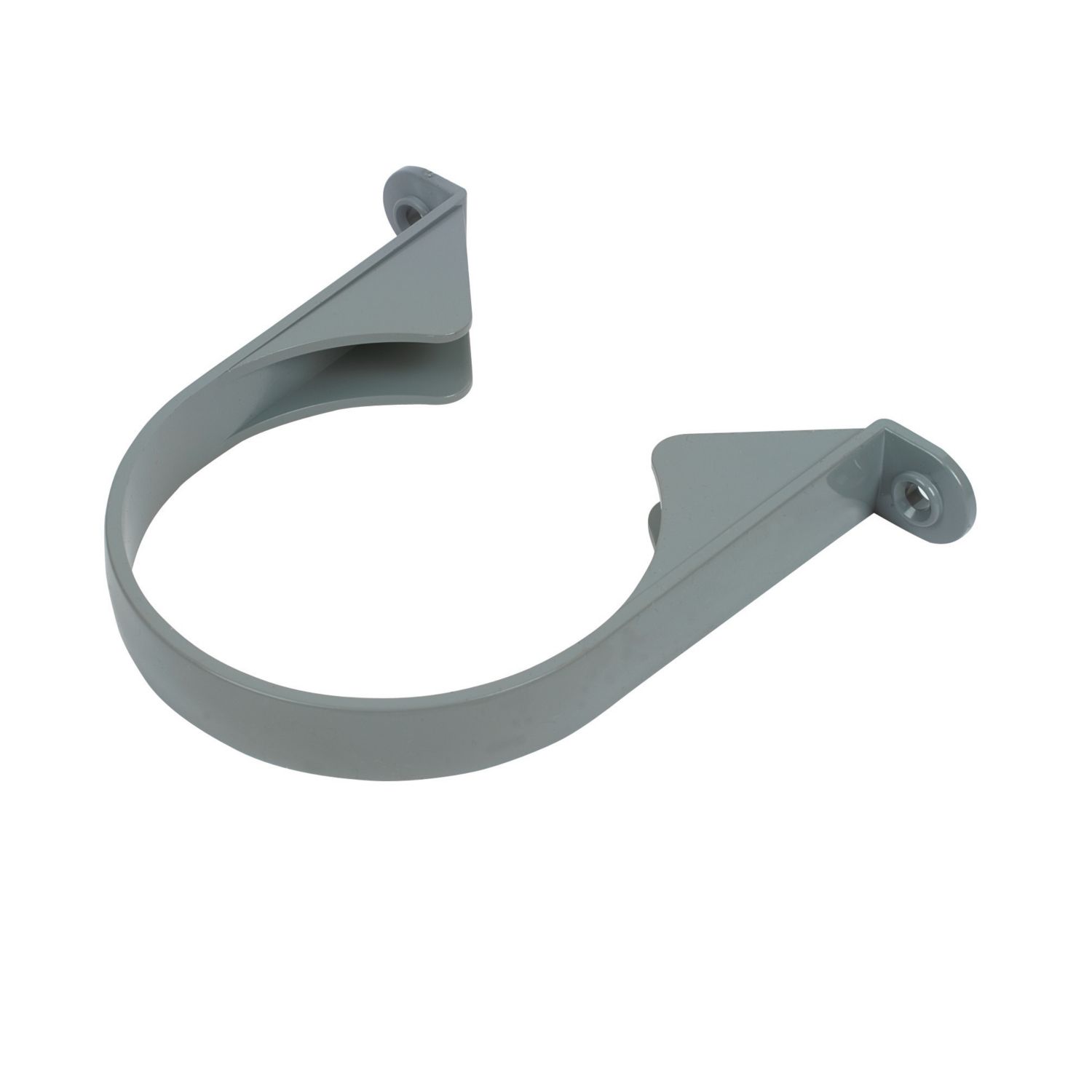 FloPlast Pipe Clips Grey 110mm 5 Pack (24755)