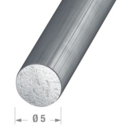 Essentials Silver Bar 1m x 5mm