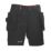 Scruffs Alverton Stretch Holster Work Shorts Black 40" W