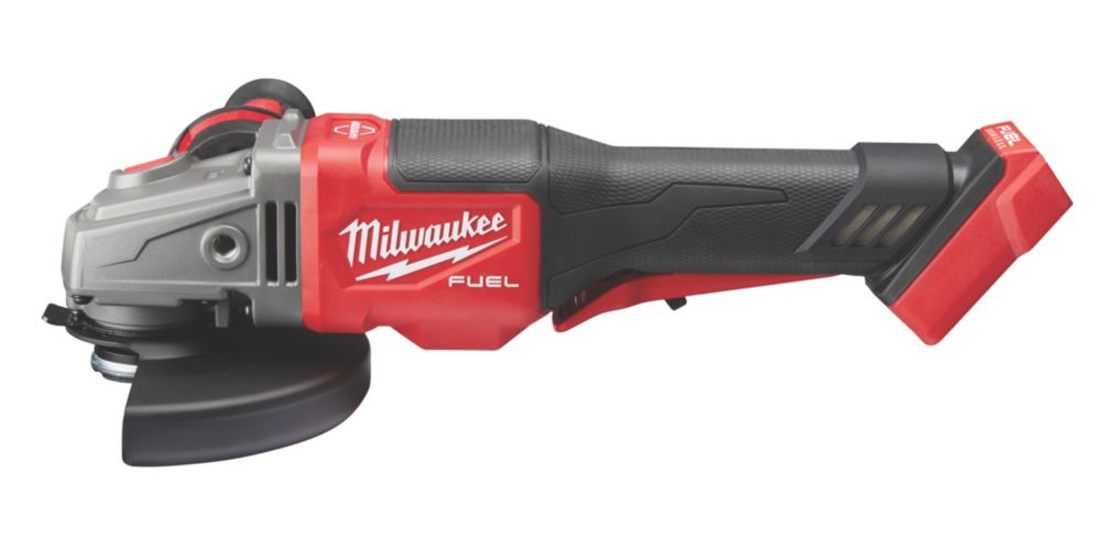 Cordless angle grinder battery operated 18V MILWAUKEE M18 FHSAG125XPDB-552X