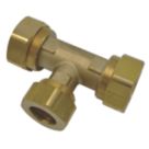 Teslaflex TFXT201520 Compression Fitting Reducing Tee 22mm x 22mm x 15mm