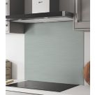 Wilsonart  Brushed Steel/Brushed Titanium Wide Hob Splashback 900mm x 800mm x 4mm