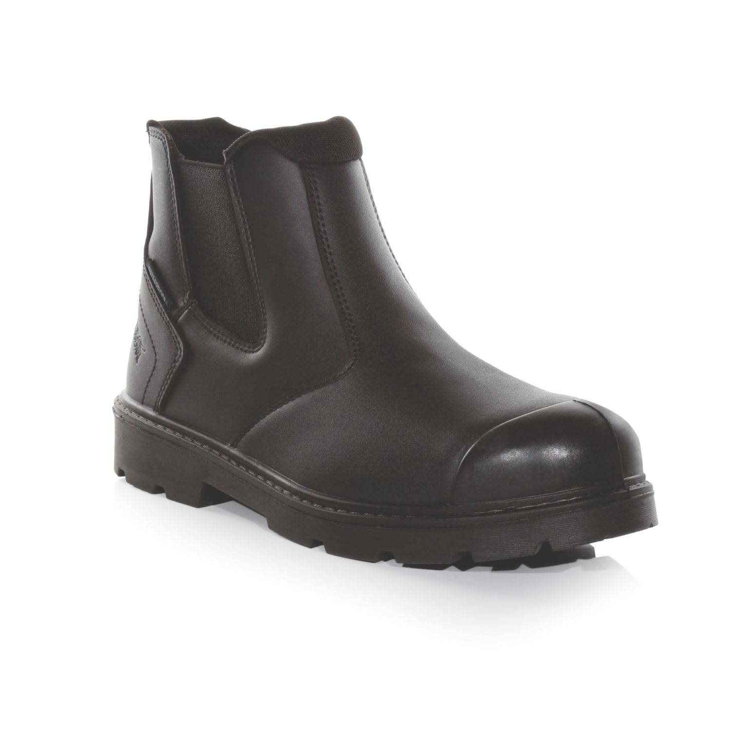 Regatta S3 Size 12 Black Waterproof Steel Toe Cap Safety Dealer Boots (247JU)