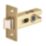 Designer Levers Antique Brass Tubular Bolt-Thru Latch 64mm Case - 45mm Backset