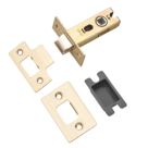 Designer Levers Antique Brass Tubular Bolt-Thru Latch 64mm Case - 45mm Backset