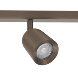 Eglo Camaldoli Rectangular 3-Light Spotlight Dark Bronze