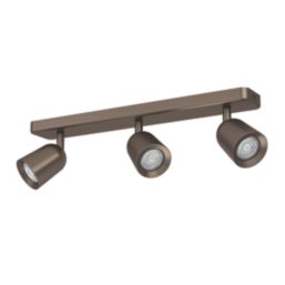 Eglo Camaldoli Rectangular 3-Light Spotlight Dark Bronze