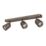 Eglo Camaldoli Rectangular 3-Light Spotlight Dark Bronze
