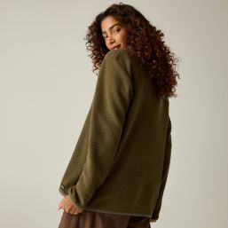 Regatta Frankie Womens Fleece Bark Green Size 8