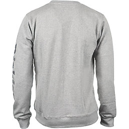 Dickies Okemo Graphic Sweatshirt Grey Melange Large 40