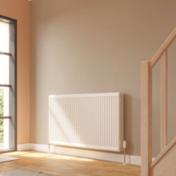 Flomasta 700mm x 1200mm 7909BTU White Type 22 Convector Radiator