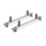 Van Guard VG211-2 Nissan NV300 2016-2021 ULTI Van Roof Bars 1400mm
