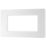 British General Evolve 1-Module Modular Faceplate Pearlescent White