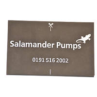 Salamander Pumps Shower Pump Mat Black 160 x 250mm