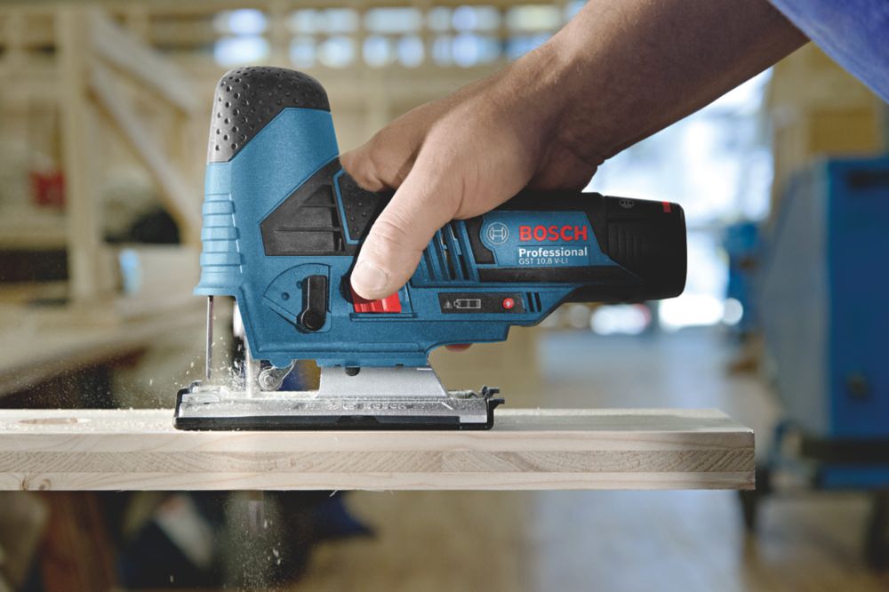 Bosch GST12VLIN 12V Li-Ion Cordless Jigsaw - Bare - Screwfix