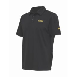 DEWALT Jackson Polo Shirt Black X Large 45" Chest