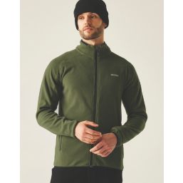 Regatta Hadfield Full Zip Fleece Olive Night Large 44.8" Chest
