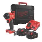 Refurb Milwaukee M18 FID3-502X FUEL 18V 2 x 5.0Ah Li-Ion RedLithium Brushless Cordless Impact Driver